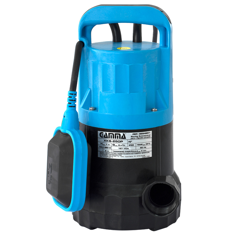 Bomba de Água Submersível (Águas Limpas) – 750W