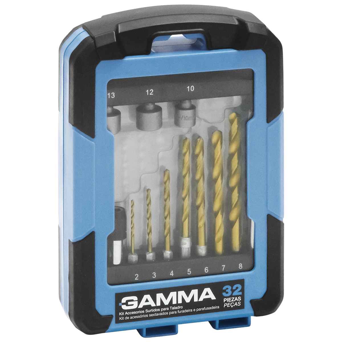 Kit de Acessórios Sextavados para Furadeira e Parafusadeira
